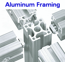 Aluminum Framing and Screw Jacks